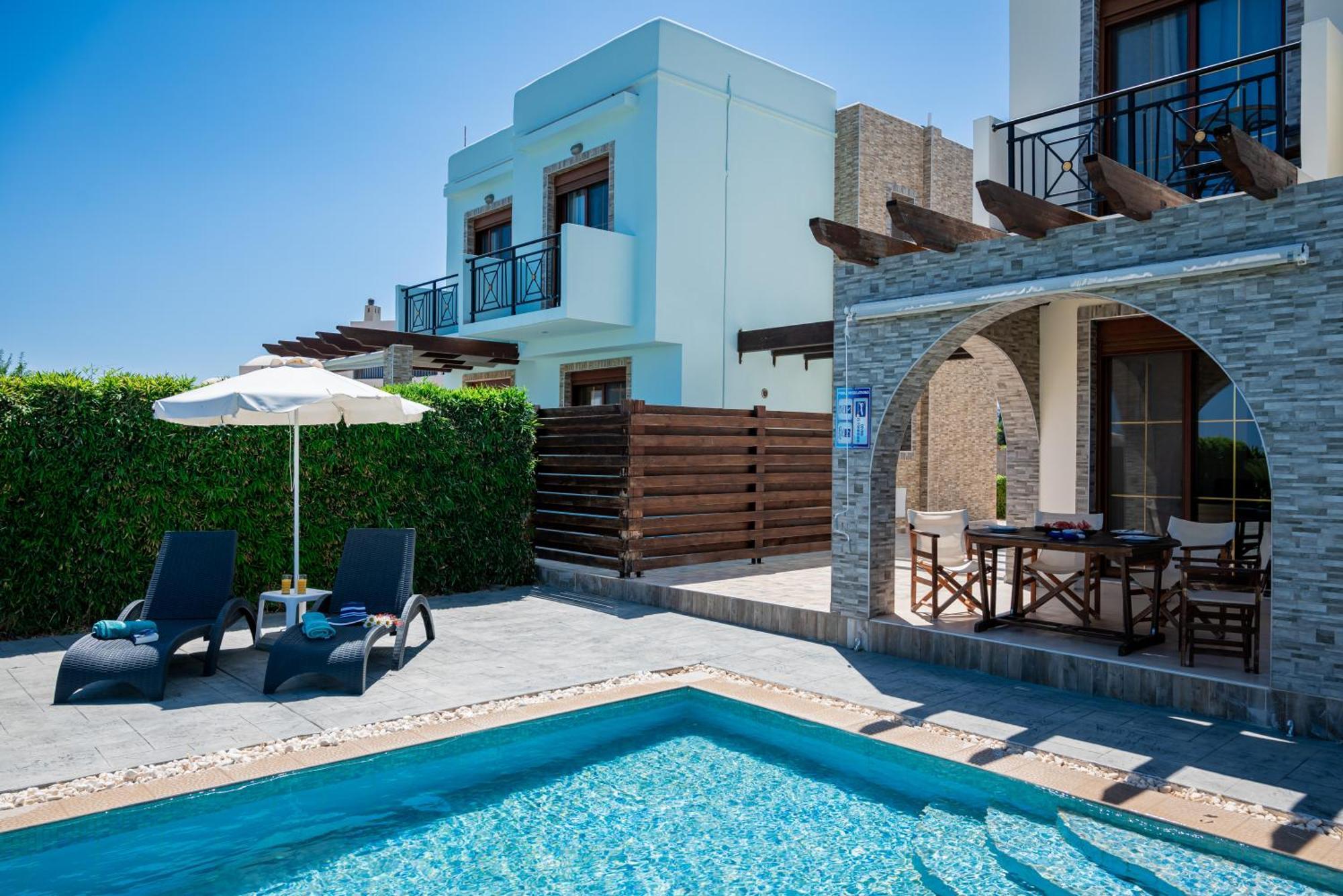 Petra Villas Gennadi Esterno foto